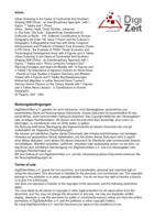 Urban greening in the oases of continental arid Southern Xinjiang (NW China) – an interdisciplinary approach