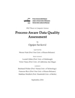 Process-Aware Data Quality Assessment