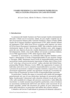 I family business e la successione padre-figlia nella cultura italiana: un caso di studio