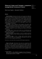 Sbiancare il cigno nero? Strategie e competenze manageriali per riconoscere il nuovo