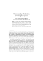 Understanding Predication in Conceptual Spaces