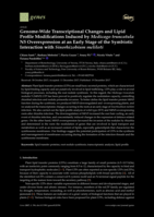 Genome-Wide Transcriptional Changes and Lipid Profile Modifications Induced by Medicago truncatula N5 Overexpression at an Early Stage of the Symbiotic Interaction with Sinorhizobium meliloti