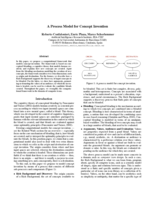 A process model for concept invention