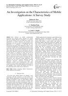 An Investigation on the Characteristics of Mobile Applications: A Survey Study