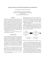 3D video coding using motion information and depth map