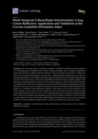 Multi-Temporal X-Band Radar Interferometry Using Corner Reflectors: Application and Validation at the Corvara Landslide (Dolomites, Italy)