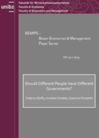 Should Different People Have Different Governments?