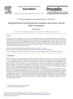 Intergenerational learning between teenagers and seniors with the help of computers
