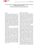 Uncertainty Reduction for Retrofit Saving Estimates in Residential Buildings Using Validated Building Energy Simulation Models