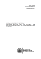 Social investment for whom?: childcare reforms and the struggle for inclusiveness. The case of the autonomous Province of Trento