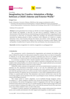 Imagination for creative adaptation: a bridge between a child's interior and exterior world