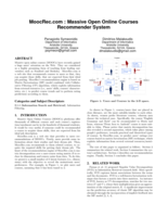 MoocRec.com: Massive open online courses recommender system