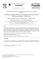 Self-Organizing Social Networks by Preference Similarity and the Networking Capacity of their Users