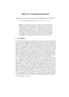 OBDA Over Non-Relational Databases