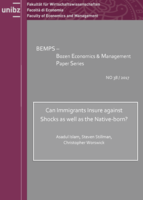 Can Immigrants Insure against Shocks as well as the Native-born?