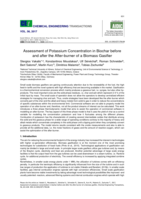 Assessment of Potassium Concentration in Biochar before and after the After-burner of a Biomass Gasifier
