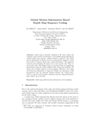 Global Motion Information Based Depth Map Sequence Coding