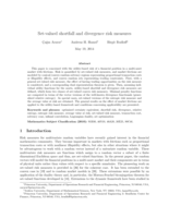 Set-valued shortfall and divergence risk measures