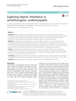 Exploring digenic inheritance in arrhythmogenic cardiomyopathy