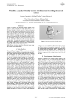 UltraFit: A speaker-friendly headset for ultrasound recordings in speech science