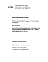 An Integrated Modeling Approach to Optimize the Management of a Water Distribution System