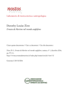 Ernesto de Martino nel mondo anglofono