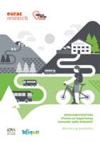 Dolomitesvives: vivere un'esperienza naturale sulle Dolomiti ; monitoring qualitativo