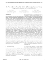 To Post or Not to Post: The Effects of Persuasive Cues and Group Targeting Mechanisms on Posting Behavior