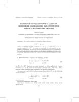 Existence of solutions for a class of semilinear polyharmonic equations with critical exponential growth