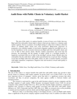 Audit firms with Public Clients in Voluntary Audit-Market