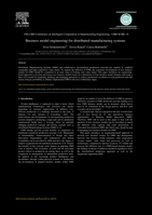 Business Model Engineering for Distributed Manufacturing Systems