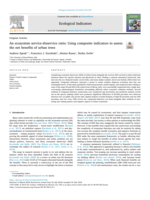 An ecosystem service-disservice ratio: Using composite indicators to assess the net benefits of urban trees