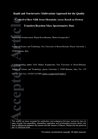 Rapid and Non‐invasive Multivariate Approach for the Quality Control of Raw Milk from Mountain Areas Based on Proton Transfers Reaction Mass Spectrometry Data