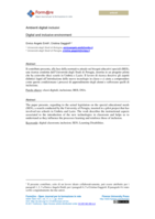 Digital and inclusive environment