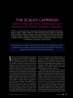 THE SCALEX CAMPAIGN: Scale-Crossing Land Surface and Boundary Layer Processes in the TERENO-preAlpine Observatory