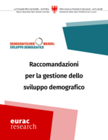 Handlungsempfehlungen zum demografischen Wandel in Südtirol
