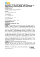 Multi-stage calibration of the simulation model of a school building through short-term monitoring