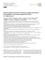 Remote sensing of annual terrestrial gross primary productivity from MODIS: an assessment using the FLUXNET La Thuile data set