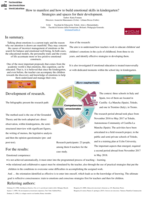 How to manifest and how to build emotional skills in kindergarten? Strategies and spaces for their development