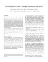 Tracking human-centric controlled experiments with Biscuit