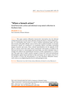 “When a breach arises”: Good burocratic action and informal scrap metal collection in Northern Italy