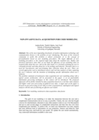 Non-invasive data acquisition for user modeling