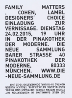 Family Matters. Cohen, Lambl: Designers’ Choice