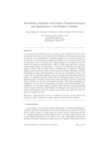 First-order mu-calculus over Generic Transition Systems and Applications to the Situation Calculus