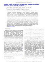 Ultimate scaling of TiN/ZrO2/TiN capacitors: Leakage currents and limitations due to electrode roughness