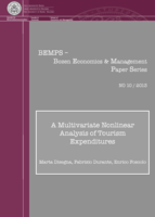 A multivariate nonlinear analysis of tourism expenditures