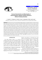 Carcass Characteristics and Meat Quality of Swamp Buffaloes (Bubalus bubalis) Fattened at Different Feeding Intensities