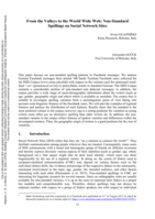 From the Valleys to the World Wide Web: Non-Standard Spellings on Social Network Sites