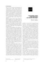 Un Prometeo cauto? Primi passi verso una filosofia del design
