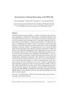 Inconsistency-tolerant reasoning with OWL DL